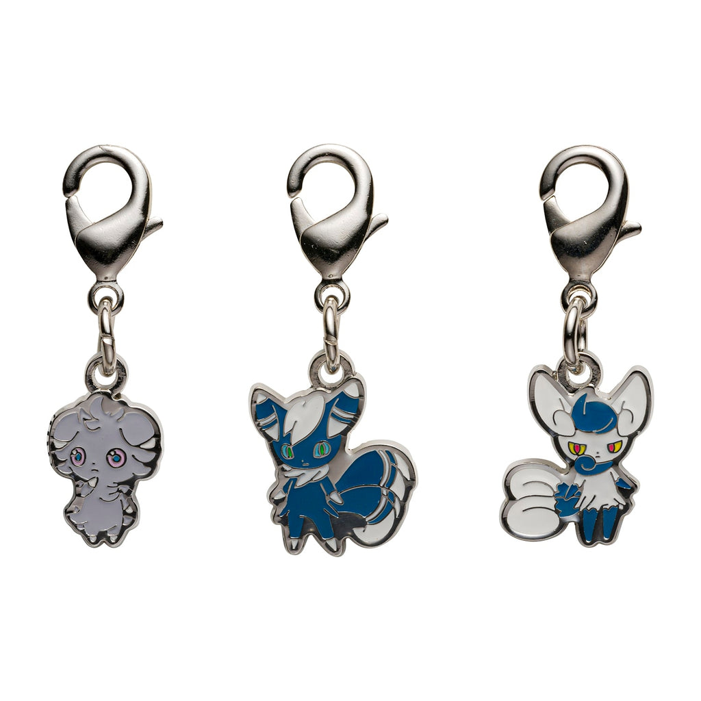 National Encyclopedia Metal Charm 677/678 with detailed character design from Japan