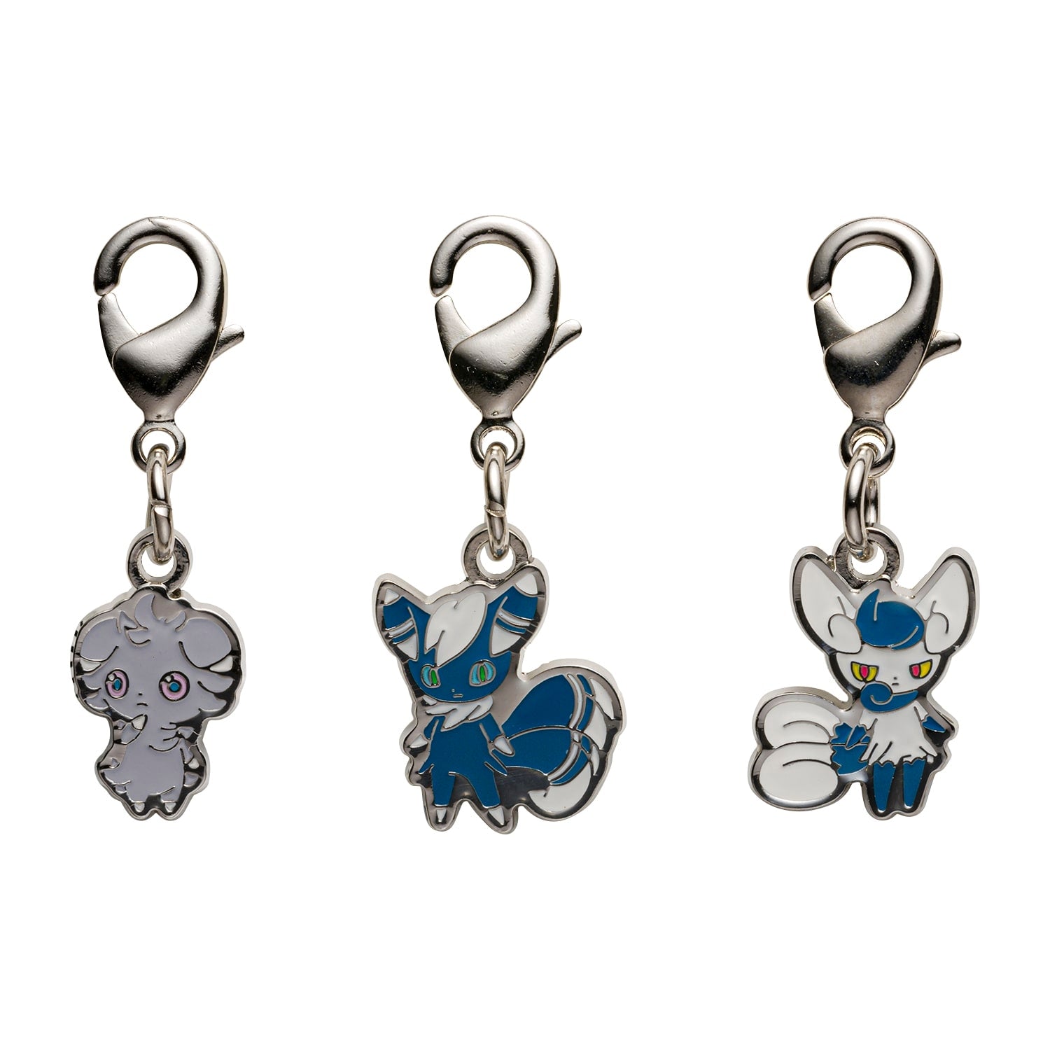 National Encyclopedia Metal Charm 677/678 with detailed character design from Japan