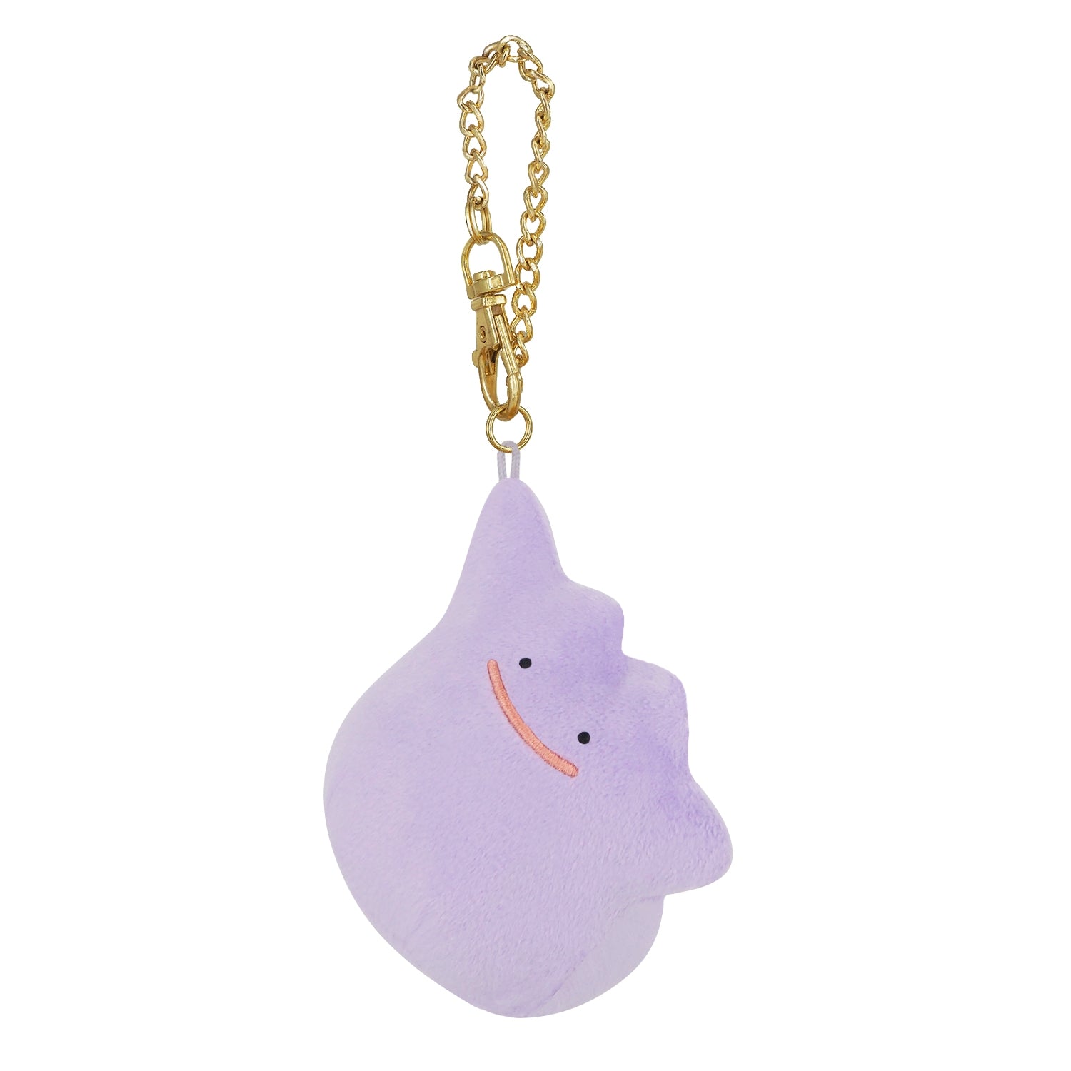 Metamon plushie from Japan with cute facial expression and colorful details