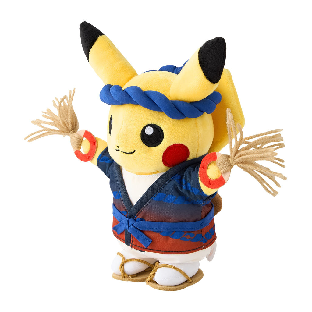 Stuffed toy Waraji Festival Pretend Pikachu Pokemon Center Tohoku R