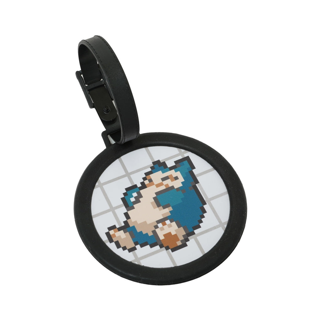 Official Pokemon Pixel Art Suitcase S Blue Snorlax from Japan, 37L capacity