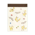 Pikachu mini memo from Japan with colorful artwork