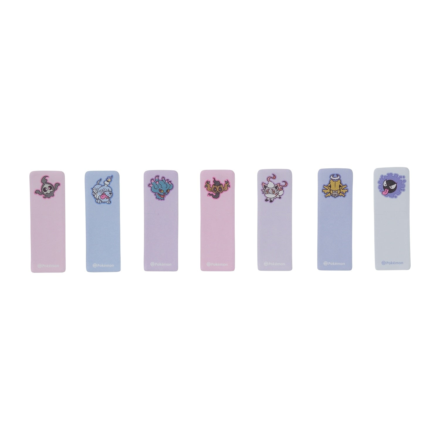 Pokemon Center Online exclusive Sticky set yonayonaGhost with unique design from Japan