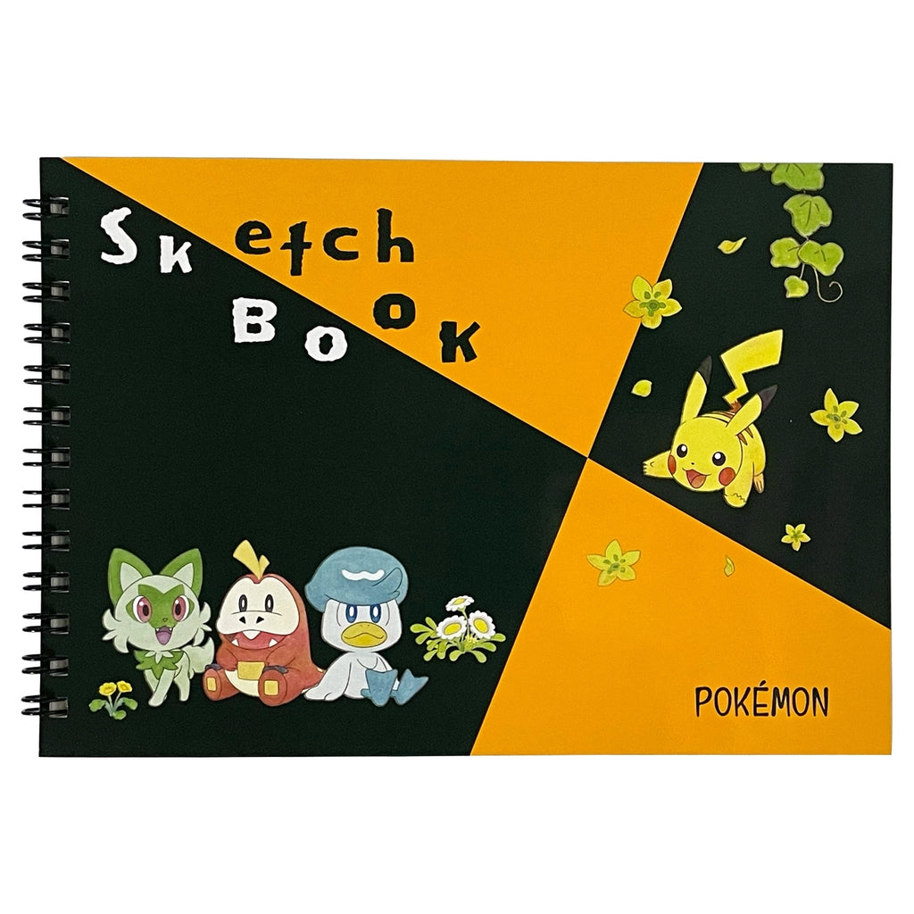Pokemon B6 Sketchbook from Japan, featuring a colorful anime character on the cover