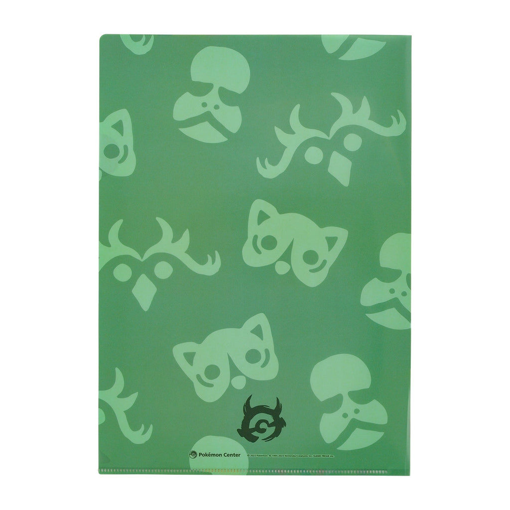 A4 clear file with mini poster Ao no Kamen
