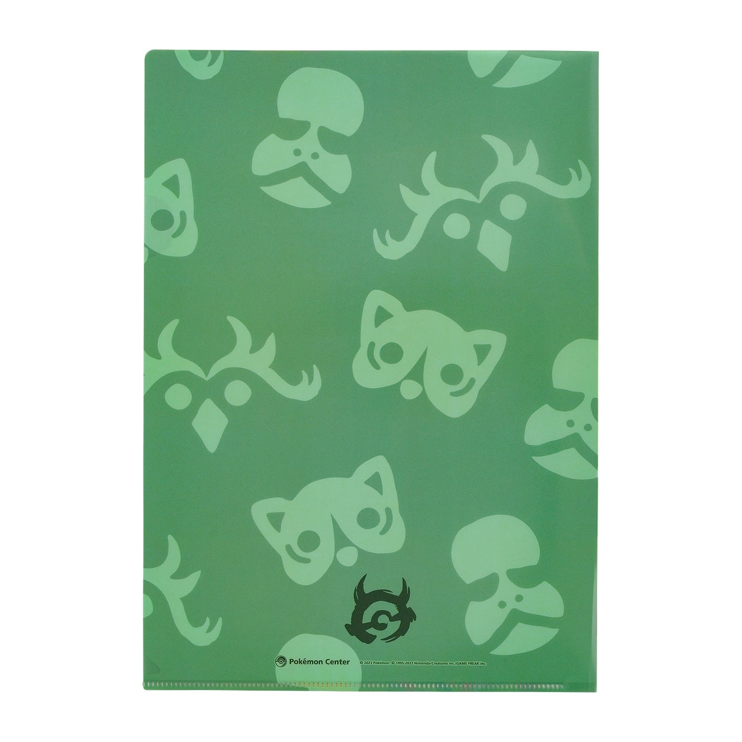 A4 clear file with mini poster Ao no Kamen