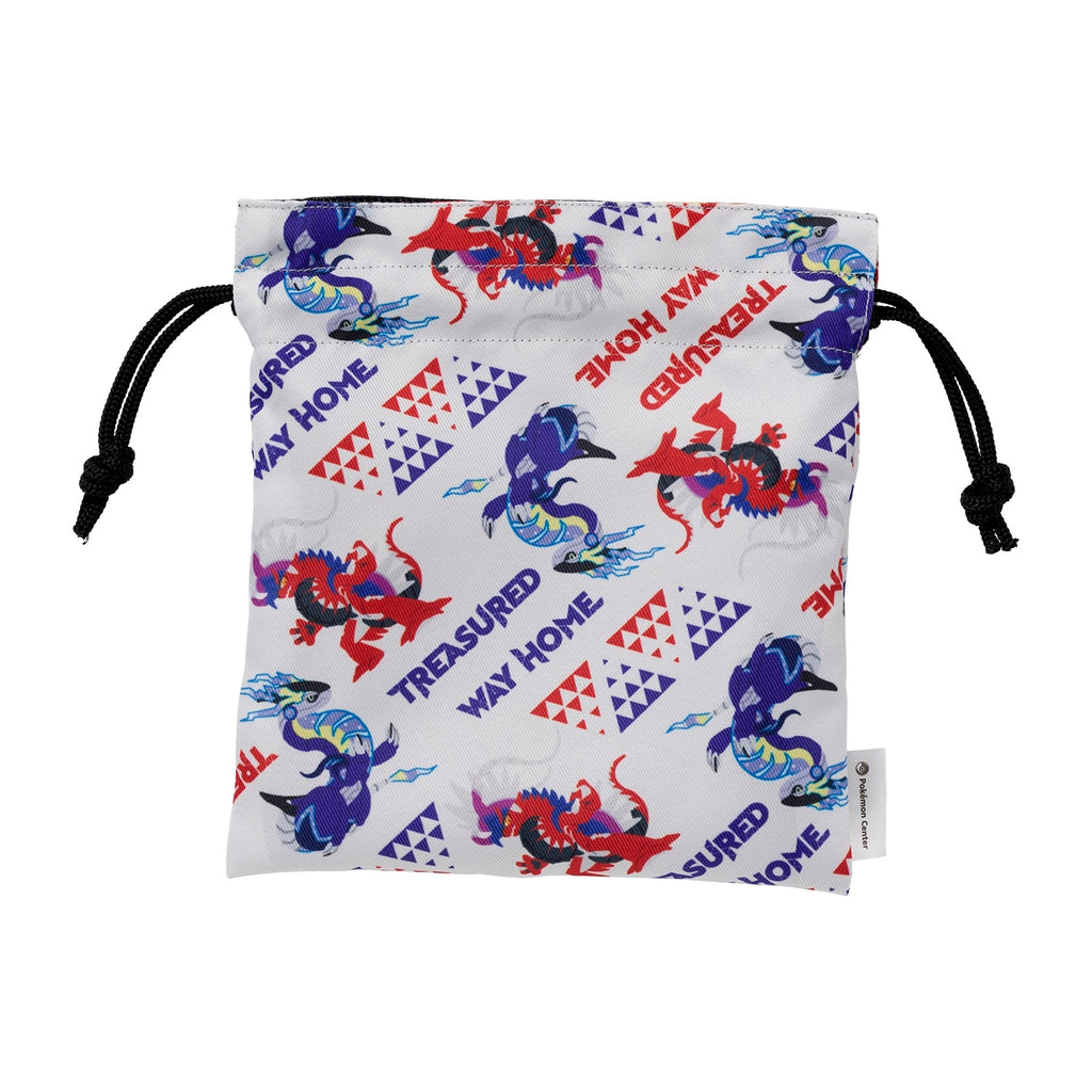 Reversible drawstring purse TREASURED WAY HOME