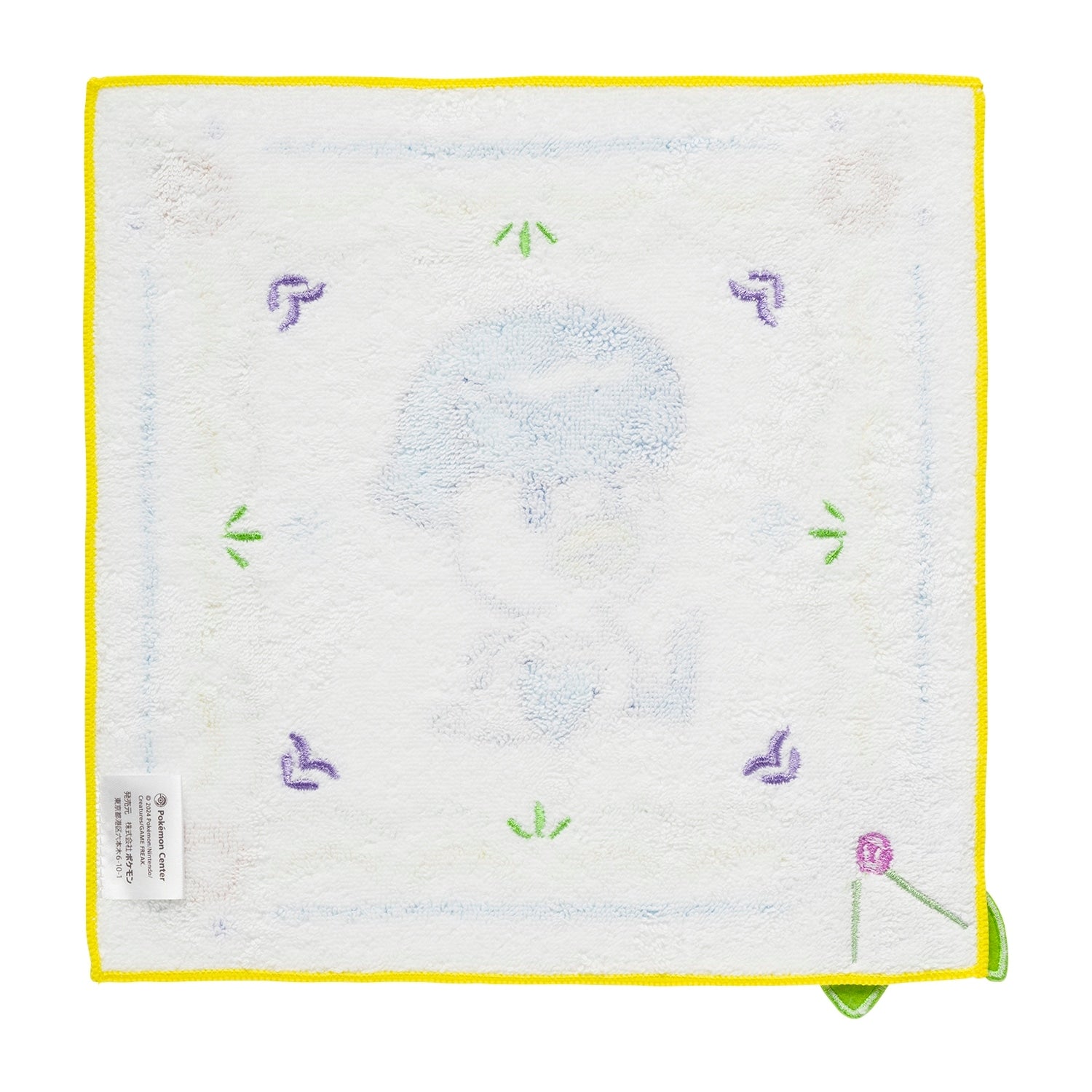 Authentic Pokemon Kwass hand towel with official logo from Japanese vendor