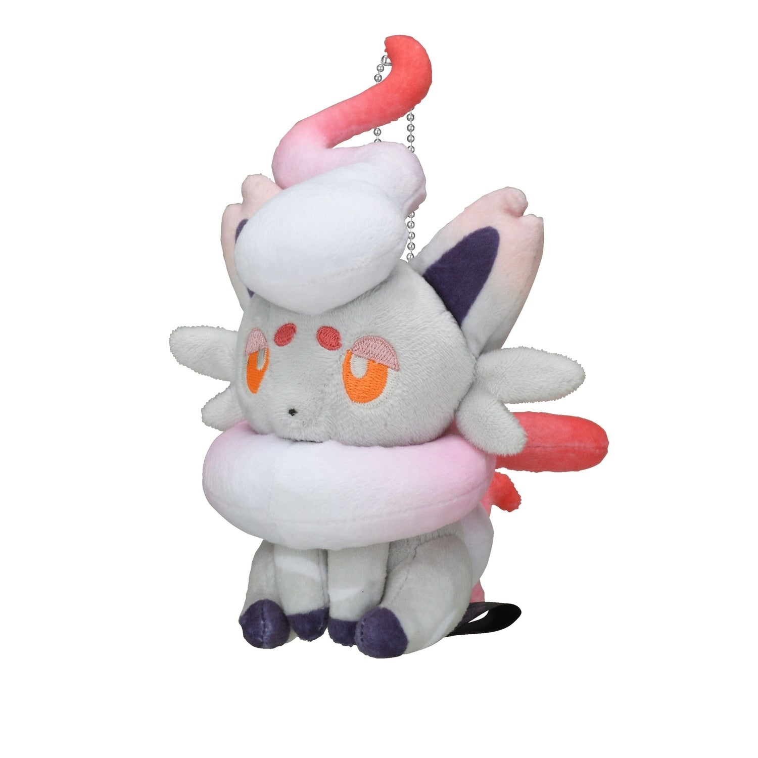 Authentic Pokemon Jade Zoroa plushie from Japan, detailed design
