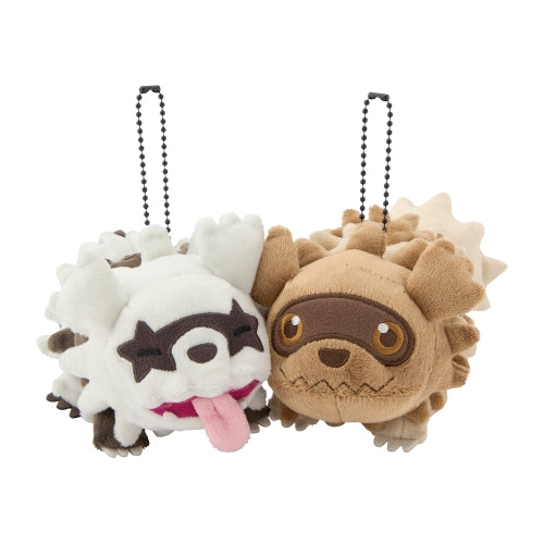 A pair of mascots that stick together with magnets, Zigzaguma and Galar Zigzaguma