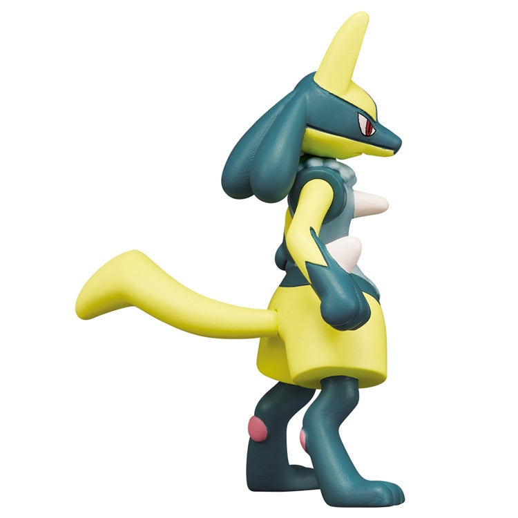 Pokemon Moncolle MS-52 Yellow Lucario, Japan exclusive, dynamic stance