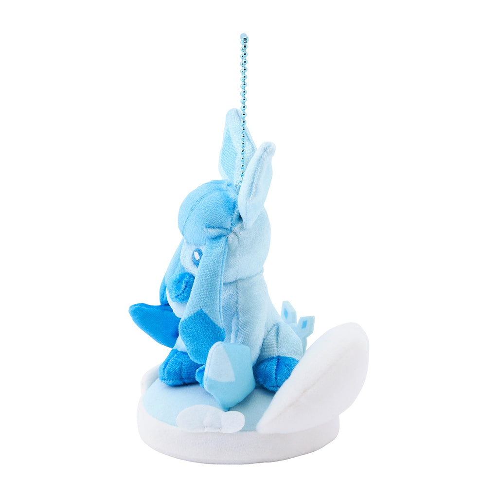 Japanese OTENKI TEAM Yukigakure mascot, Glaceon plushie, collectible item