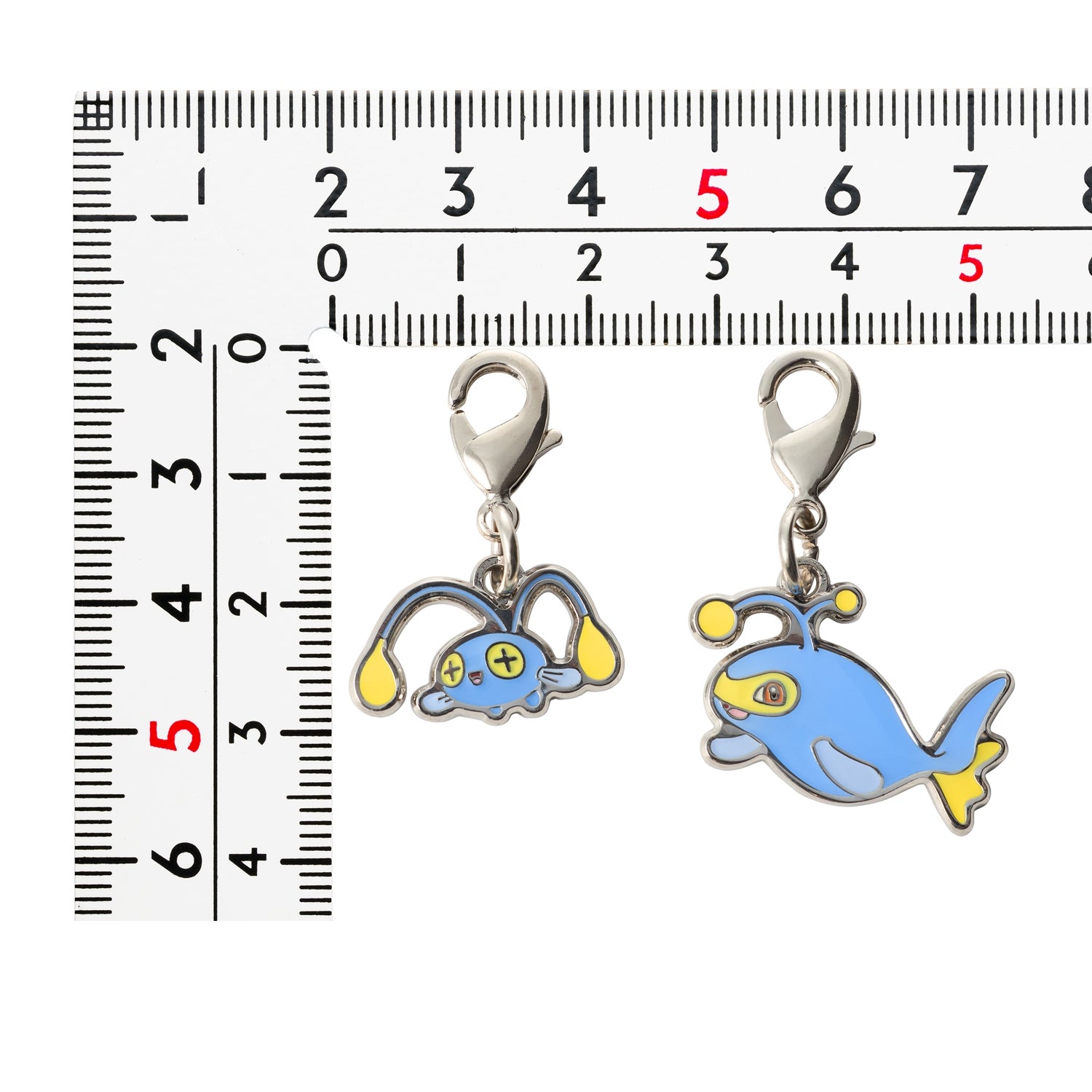 Pokemon Metal Charm 170/171 Japan Exclusive, collectible charm with anime character