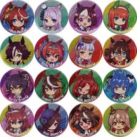 16-type set "Uma Musume Pretty Derby Season 2 Kagayaku! Glitter metal badge"
