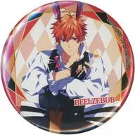 Beelzebub (upper body) "Obey Me! metal badge cafe ver."