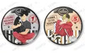 Haikyu! Kuro Tetsuro & Kozume Kenma Okina Kirakira metal badge set, cat version, from Japan