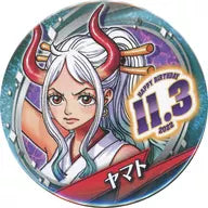 Yamato Birthday metal badge (2022) "ONE PIECE"