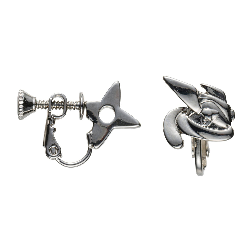 Pokémon Gekkouga earrings from Japan, featuring a detailed Gekkouga design