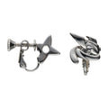 Pokémon Gekkouga earrings from Japan, featuring a detailed Gekkouga design