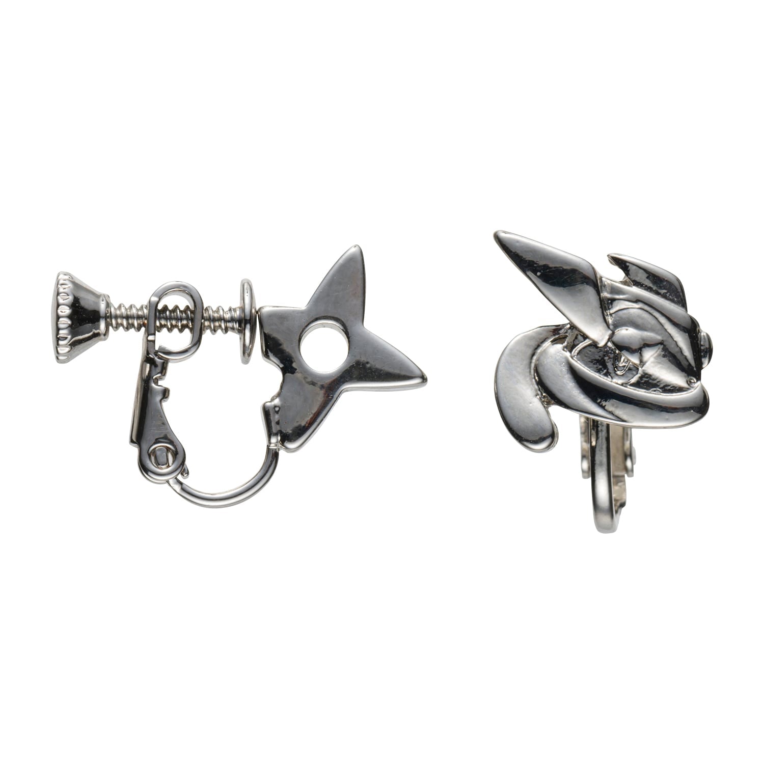 Pokémon Gekkouga earrings from Japan, featuring a detailed Gekkouga design