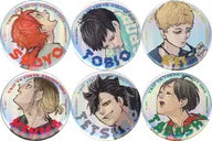 Gathering (Tokyo Expedition 2013 Summer) Metallic metal badge 6-type set "Haikyu!!!" Jump GIGA 2024 AUTUMN All Applicants Service