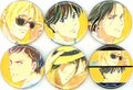 6-Type Set "BANANA FISH Trading Ani-Art metal badge"