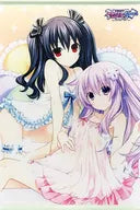 [A la carte] Special gift included with "PS5/PS4 Soft HYPERDIMENSION NEPTUNIA Sisters vs Sisters Famitsu DX Pack" B2 Tapestry drawn by Nepgear & Uni Katsuyuki Hirano