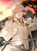 Kikkou Sadamune Second Anniversary Celebration B2 Tapestry "Sword Ranmai -ONLINE"