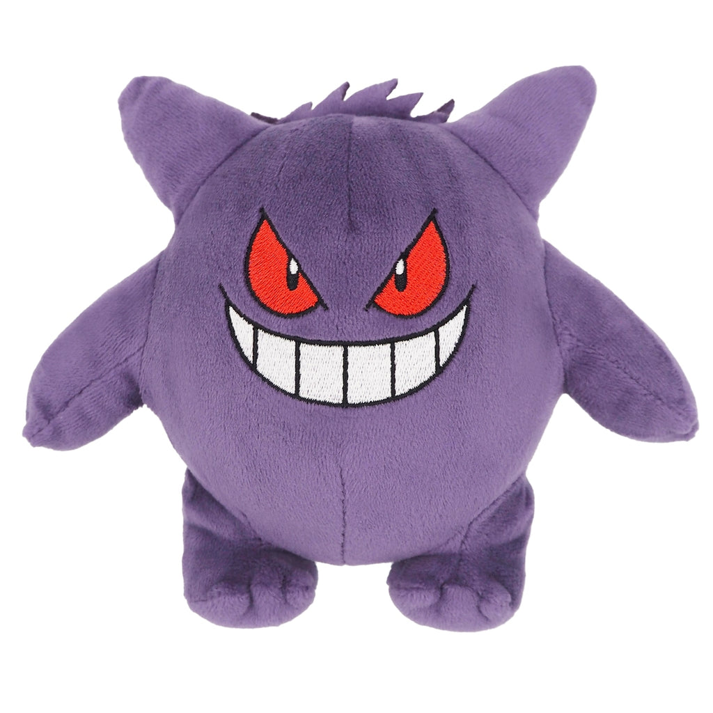 Gengar plush toy from Japan with detailed ghost face