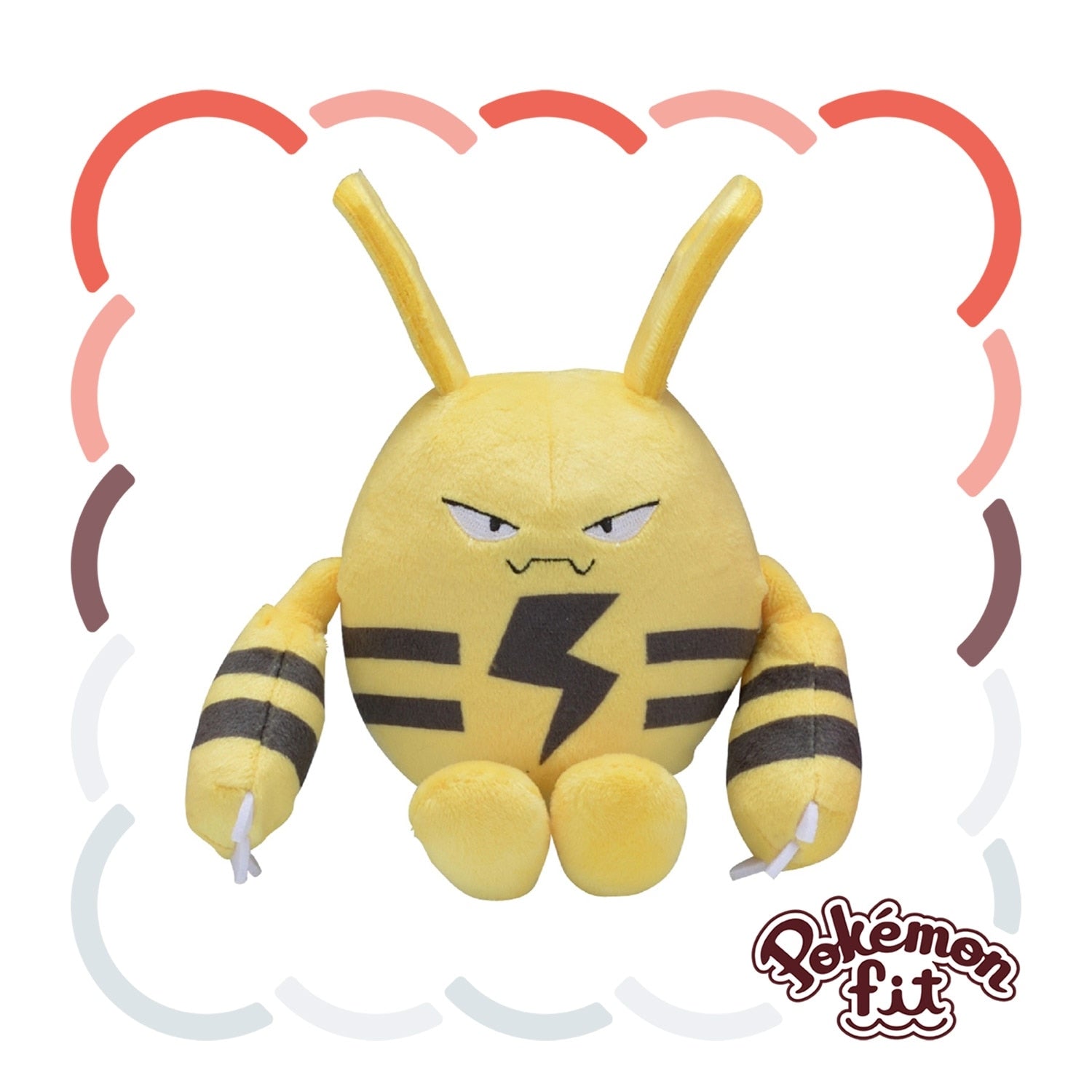 Elekid (#239) Pokémon Fit Plush – Official Pokémon Center Japan