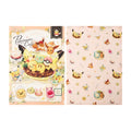 Set of 2 A4 clear files Pokémon Cafe & Pikachu Sweets