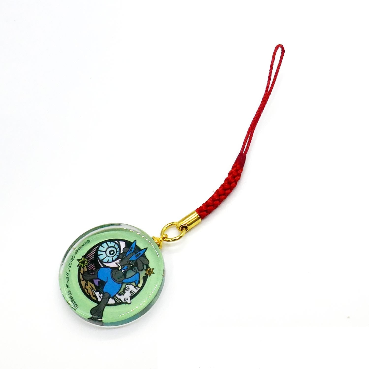 Lucario Glass Netsuke from Japan, intricate design details