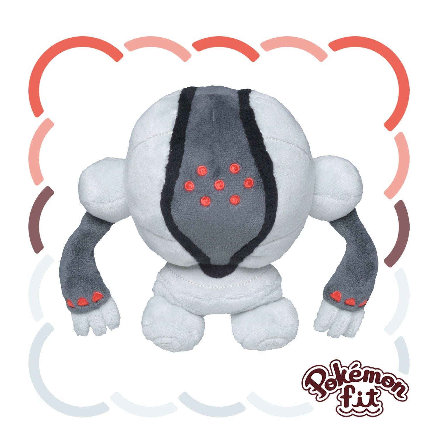 Registeel #379 Pokémon Fit Plush – Official Pokémon Center Japan