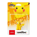 Authentic amiibo Pikachu figure from Japan with bright yellow color