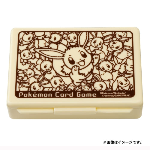 Pokemon Card Game Dame Can Case Eevee Large Collection