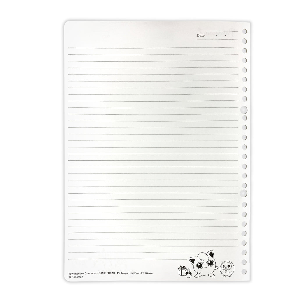 Pokemon Japan Notebook with high-quality paper and binding