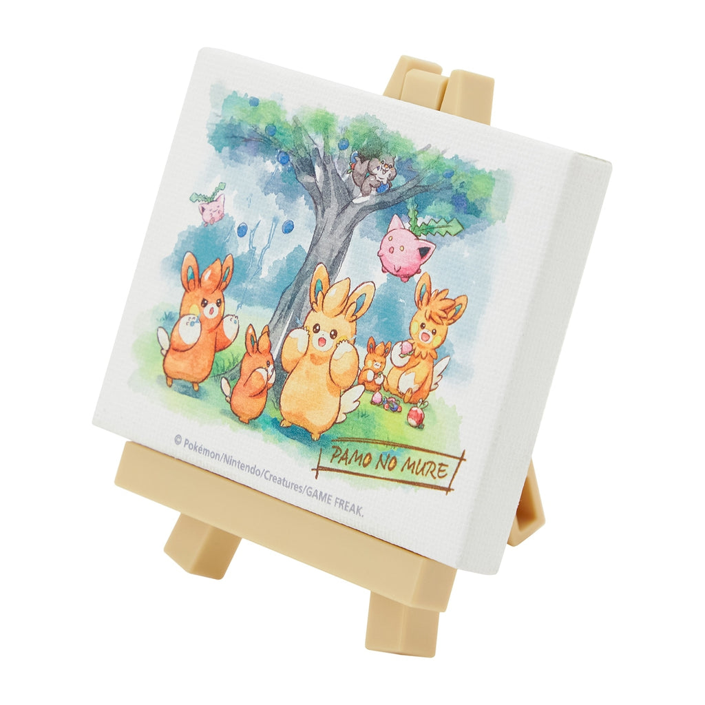 Pokemon mini art with easel, official Pokemon Center Japan licensed product
