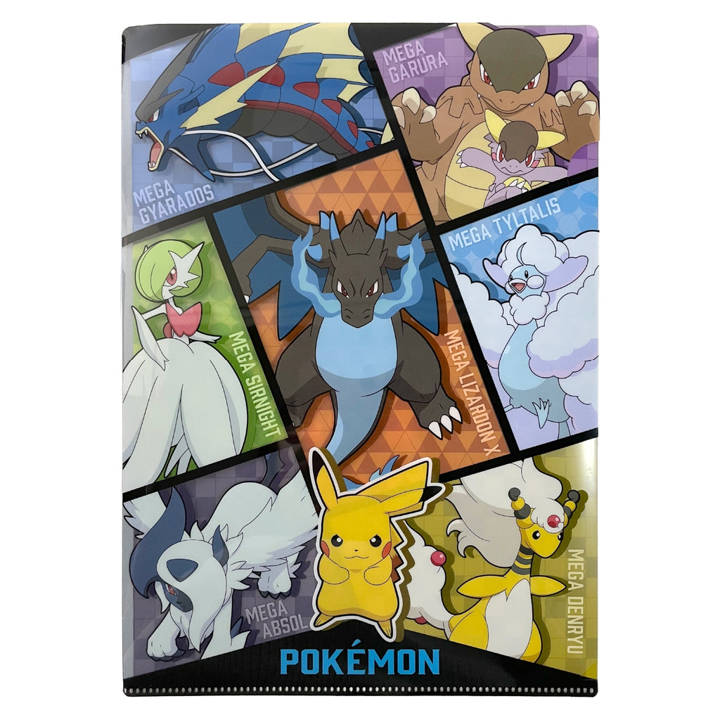 Clear file with envelope Mega Evolution series