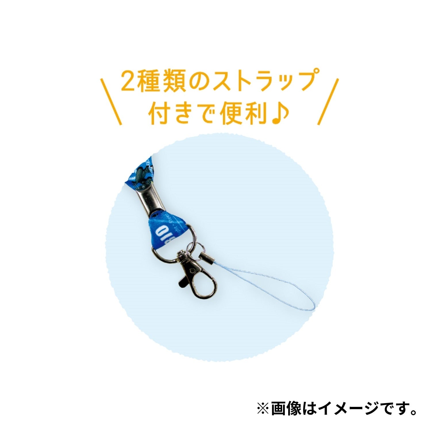 Neck strap with Lucario's Aura Pokémon design, sourced from Japan