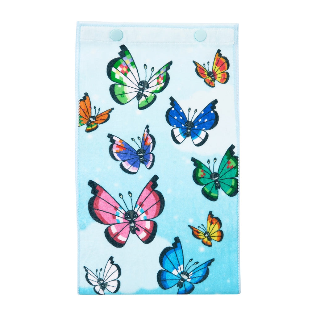 Authentic Kurukuru Towel Vivillon's Flapping, Japanese anime merchandise