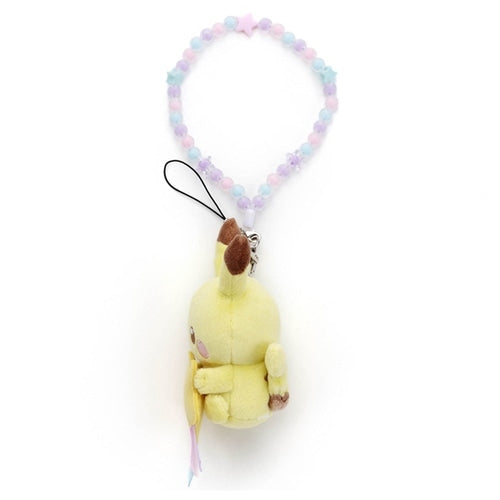 Authentic Japanese Pokemon Center Starzora ver. Pikachu plush strap with vibrant colors