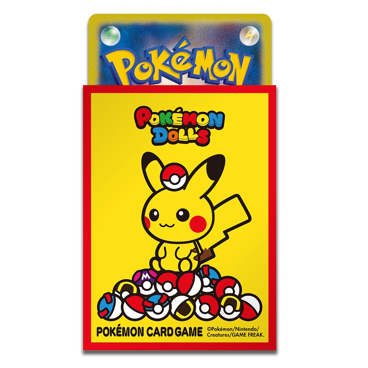 Pokémon TCG Deck Shields – Pokémon Dolls Red | Official Japan Import