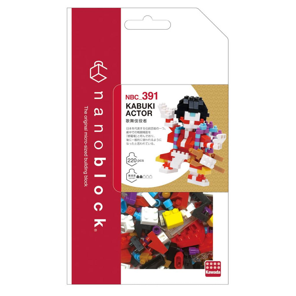 nanoblock kabuki actor