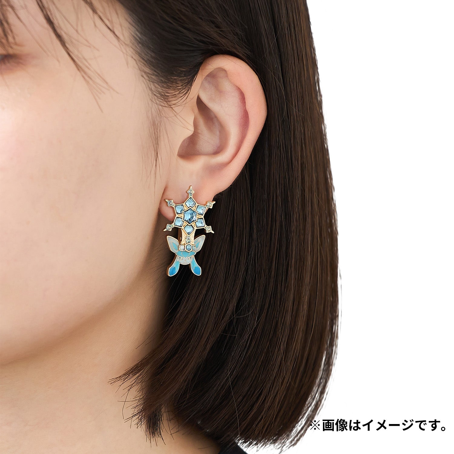 Pokémon earrings Koori Terrace Talglacia with unique Japanese packaging