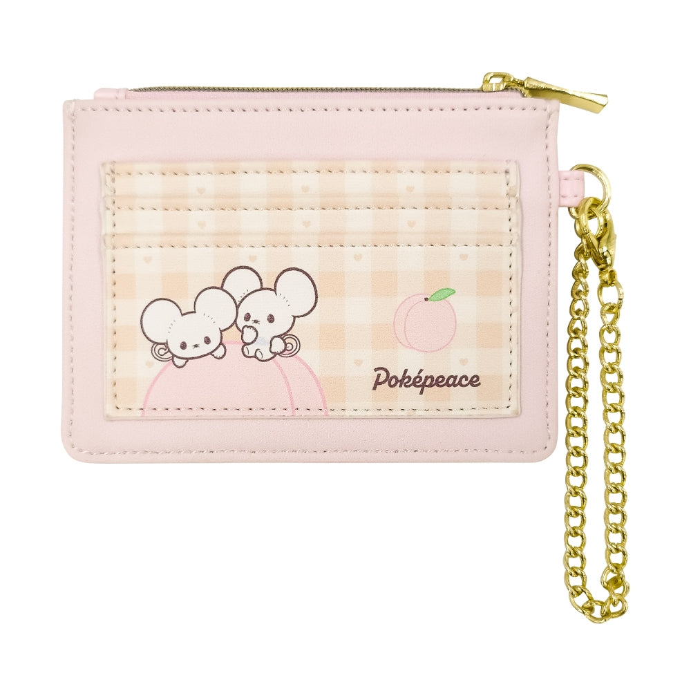 Close-up of Pokemon Coin & Pass Case Japan, 12cm size and 53g weight