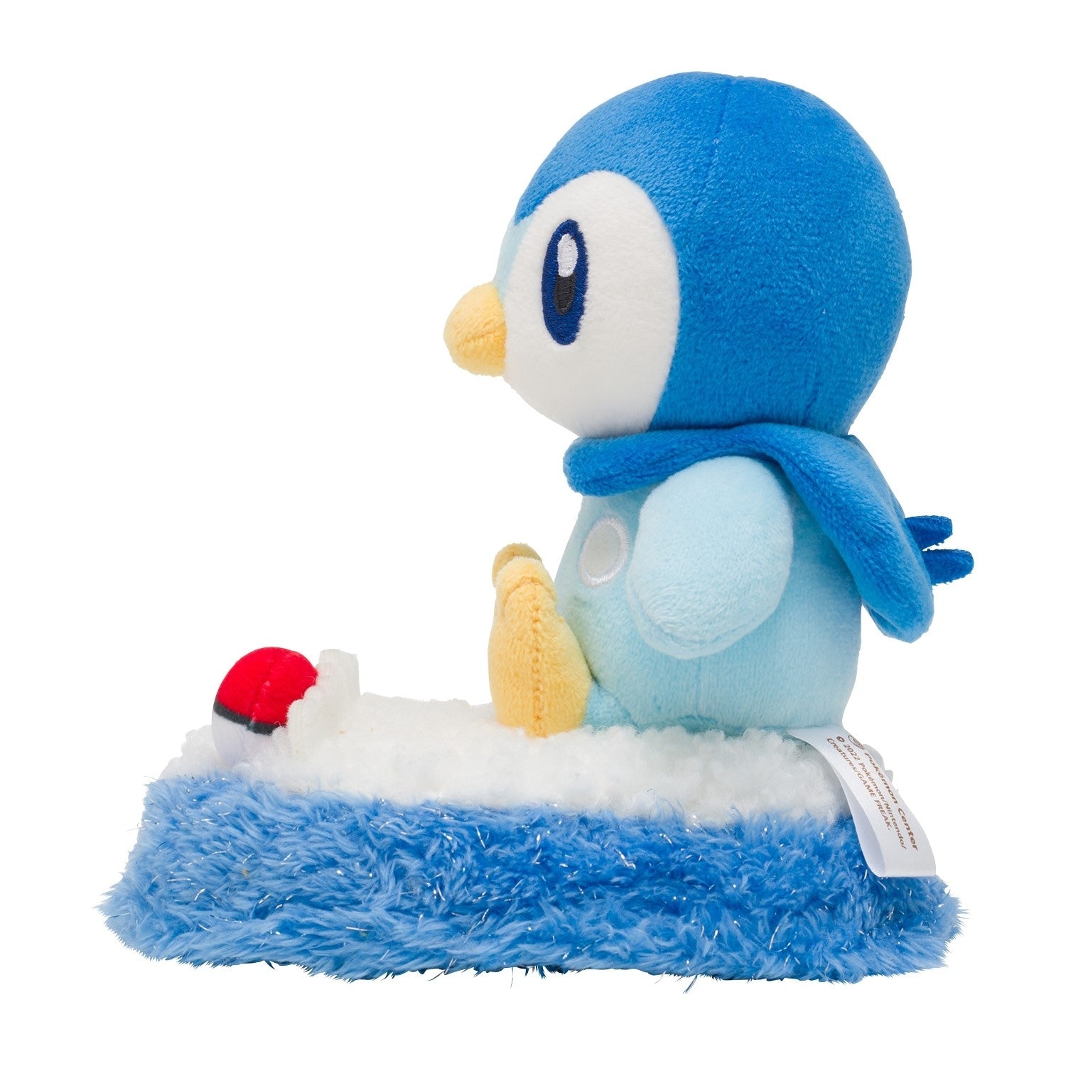 Authentic Japanese Pochama plush holding a smartphone