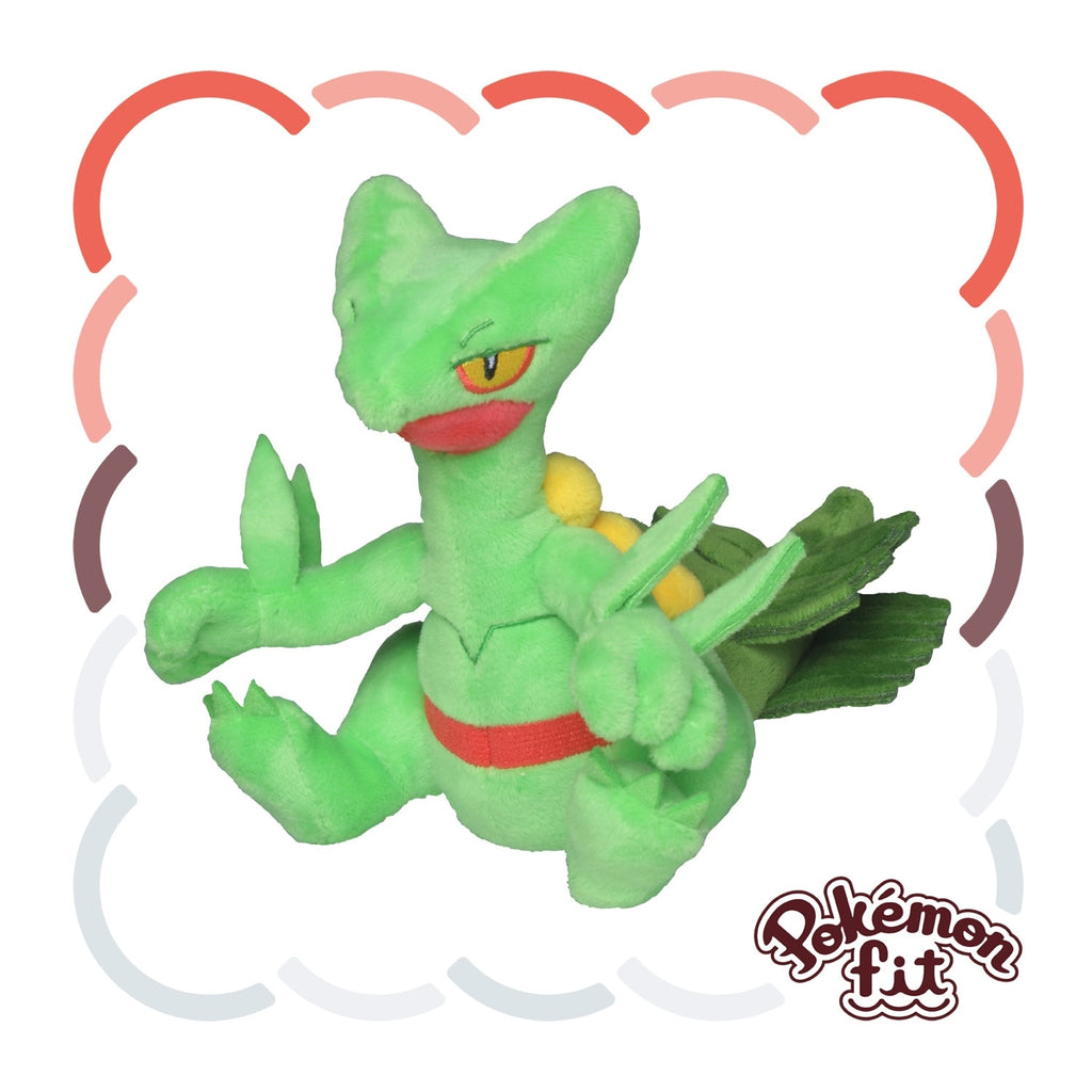 Pokémon Fit Sceptile (#254) Official Plush – Pokémon Center Japan