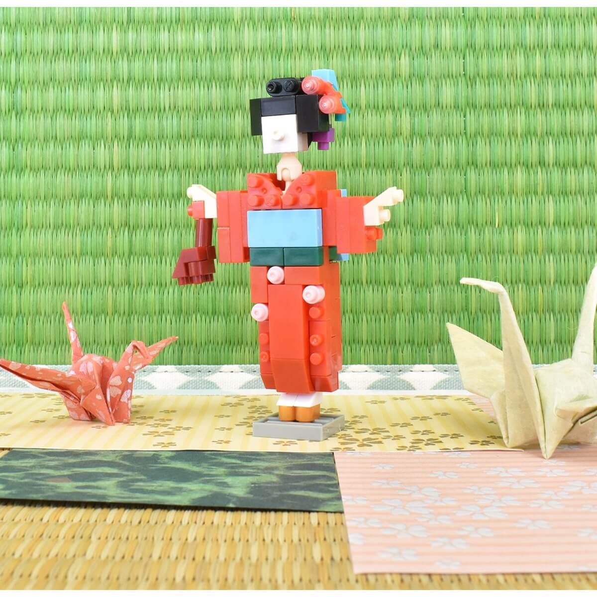 nanoblock kimono girls