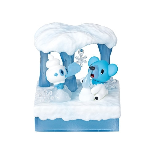 Pokemon World 3 Frozen Snowfield Japanese collectible, frozen snowfield scene
