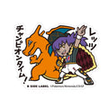 B-SIDE LABEL Pokemon Sticker BIG Dande & Charizard from Japan, featuring Charizard design